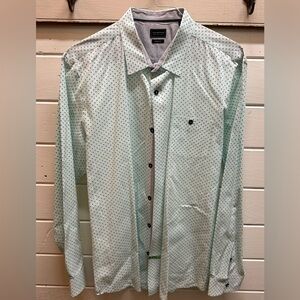 7 Diamonds Mint patterned shirt